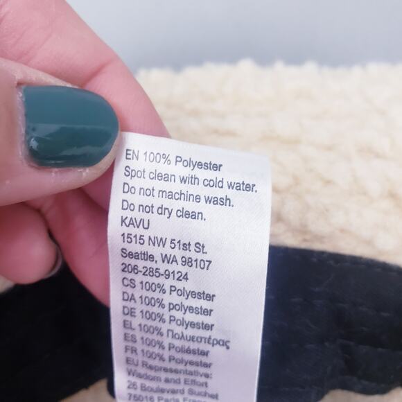 Kavu | Fur Ball Boonie Fleece Sherpa Bucket Hat - Picture 11 of 11